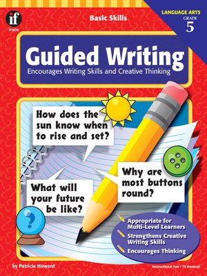 cover image of Basic Skills Guided Writing, Grade 5: Encourages Writing Skills and Creative Thinking